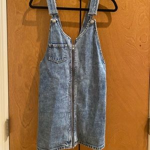Denim Overall Dress
